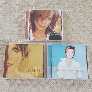 Martina McBride 3 CD Lot 2005 Timeless 2003 M Self-Titled 1999 Emotion Near MINT